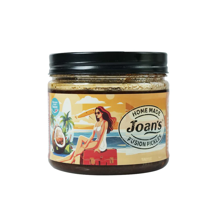 Home-made Joan’s Meat and Coconut Pickle (250g) Home-made Joan’s Meat and Coconut Pickle (250g)