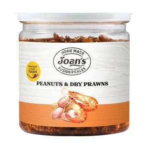 Home made Joan’s Dry Prawns & Peanut Pickle (250g)