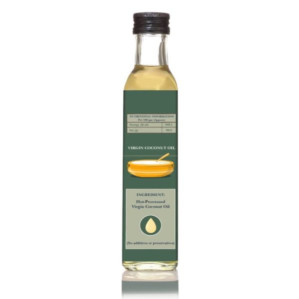 100% Natural Hot-Processed Virgin Coconut Oil | 250 ml |