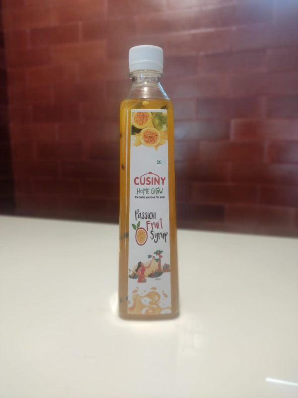 PASSION FRUIT SYRUP 500ML (100% NATURAL & HOMEMADE