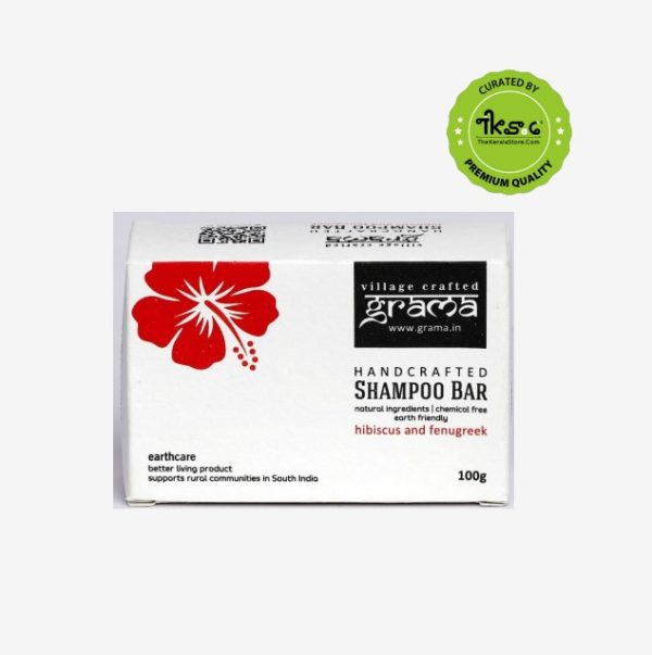 Hibiscus & Fenugreek | Handmade Shampoo Bar | Pack of 2 |