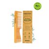 Oil Treated Natural Neem Wooden Comb with Handle