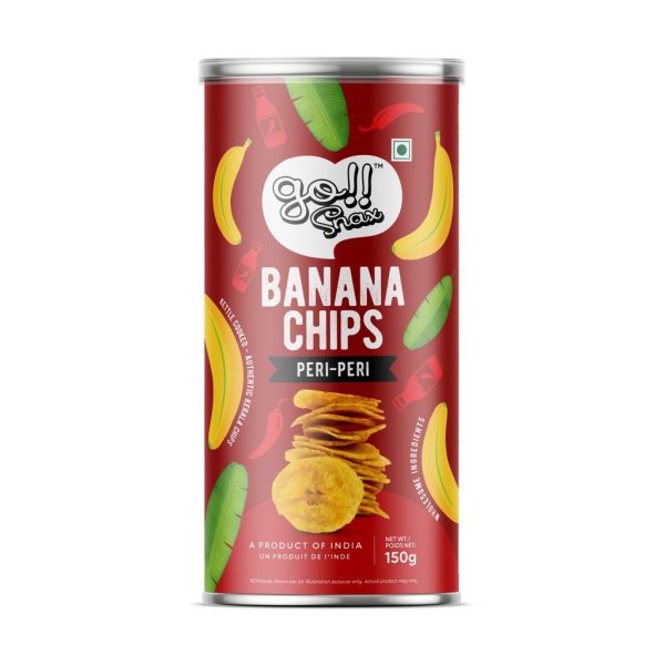 Banana Chips | Peri Peri | Hot & Sweet | Peppery Punch | Snacks Combo 450g