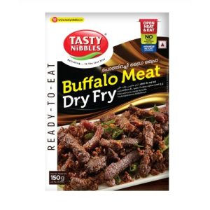 BUFFALO MEAT DRY FRY 150GM POUCH | kerala cuisine | natural homely taste | ready to cook | halal