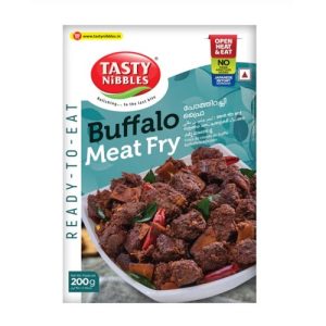 BUFFALO MEAT FRY 200GM POUCH | nadan meat | snack