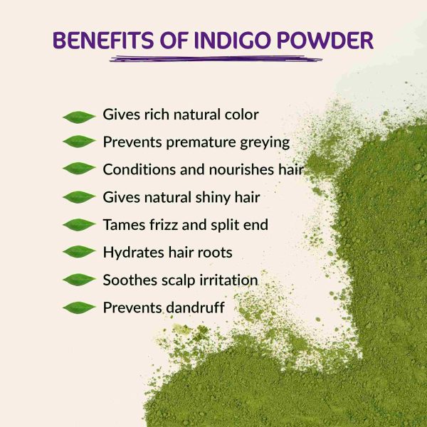 Pure Indigo Leaf Powder | 100% Natural | No Ammonia