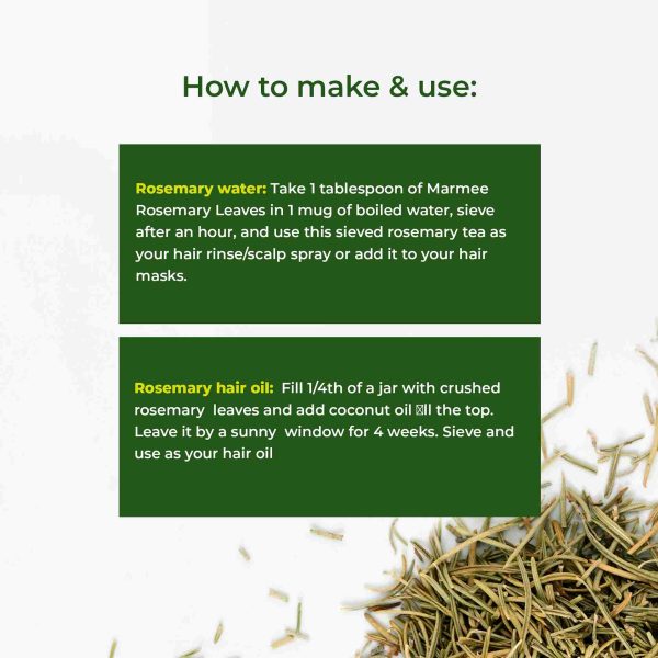 Rosemary Leaves for Hair Growth | Pure & Natural