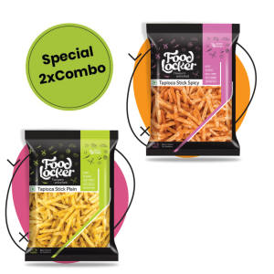 Tapioca Stick Spicy and Tapioca Stick Plain Combo